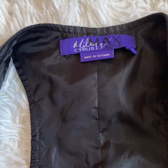 Vintage Miley Cyrus Black Vest size S - Picture 4 of 9